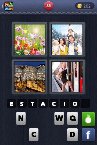 cuatro fotos y una palabra nivel 84
